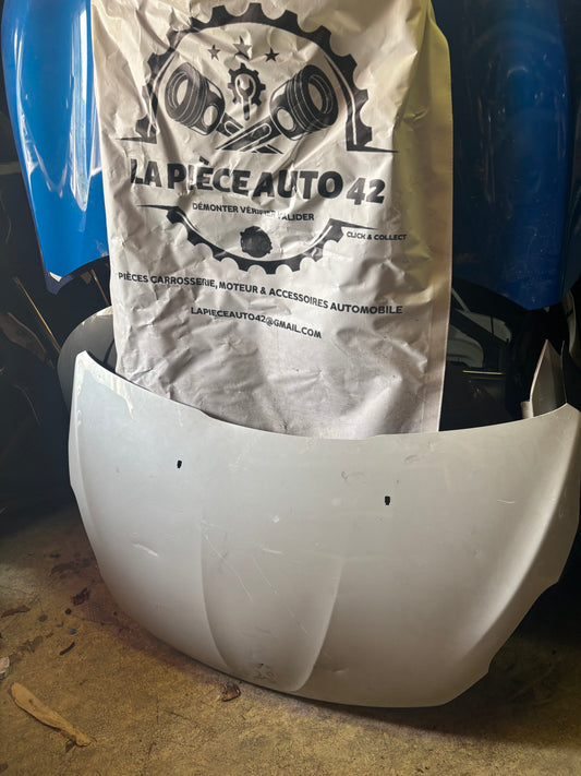 Capot Peugeot 208 1 blanc