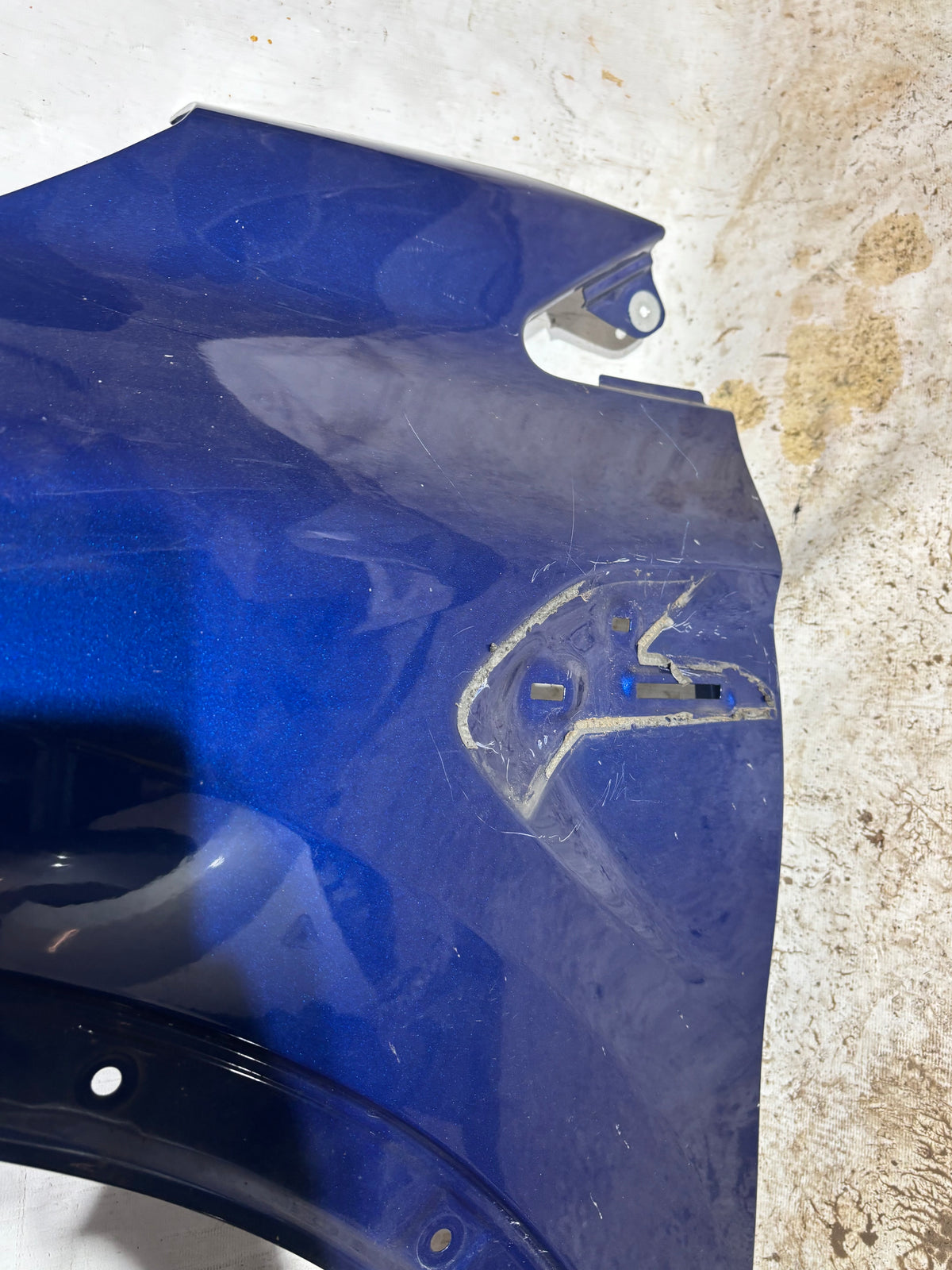 Aile avant gauche Renault Captur 2 Bleu