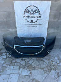Pare choc AV noir 9672794477 Peugeot 208 Phase 1