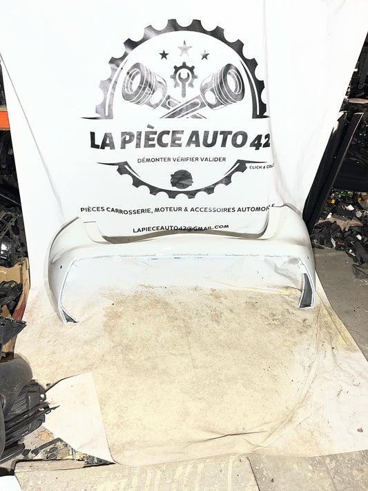 Pare choc arrière Peugeot 308 3 T10 blanc + emplacement Radar