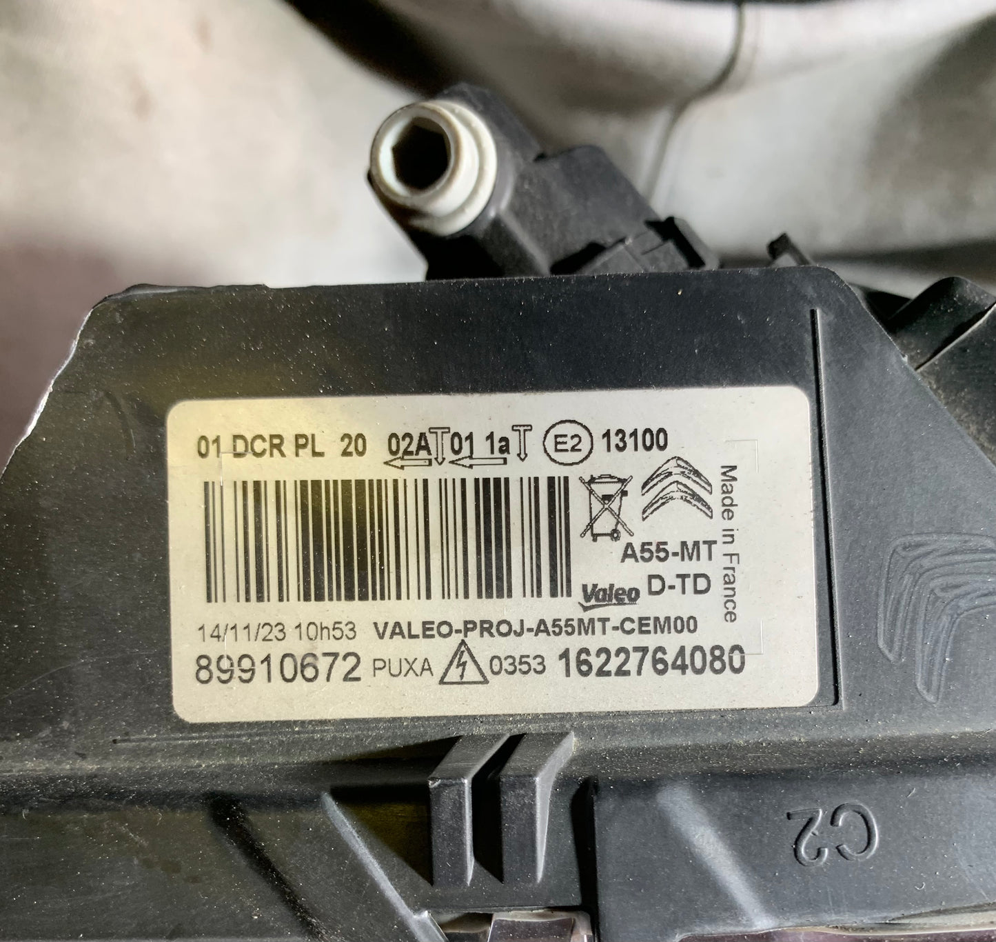 Phare avant droit Citroen DS3 Xénon