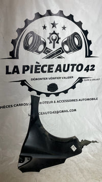Aile avant droite Peugeot 208 noir