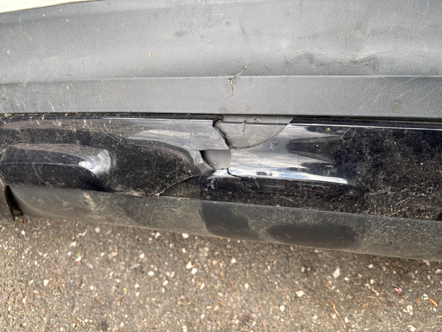 Pare choc arrière Mercedes GLA W156 blanc