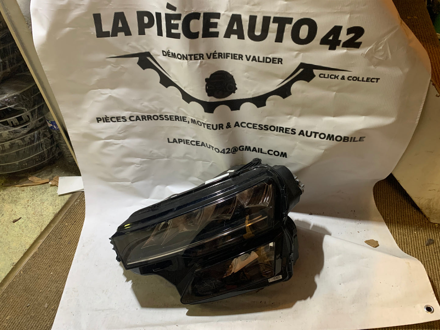 Phare avant gauche Skoda Karoq full led (57B)