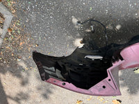 Pare choc arrière Renault Scenic 4 rouge