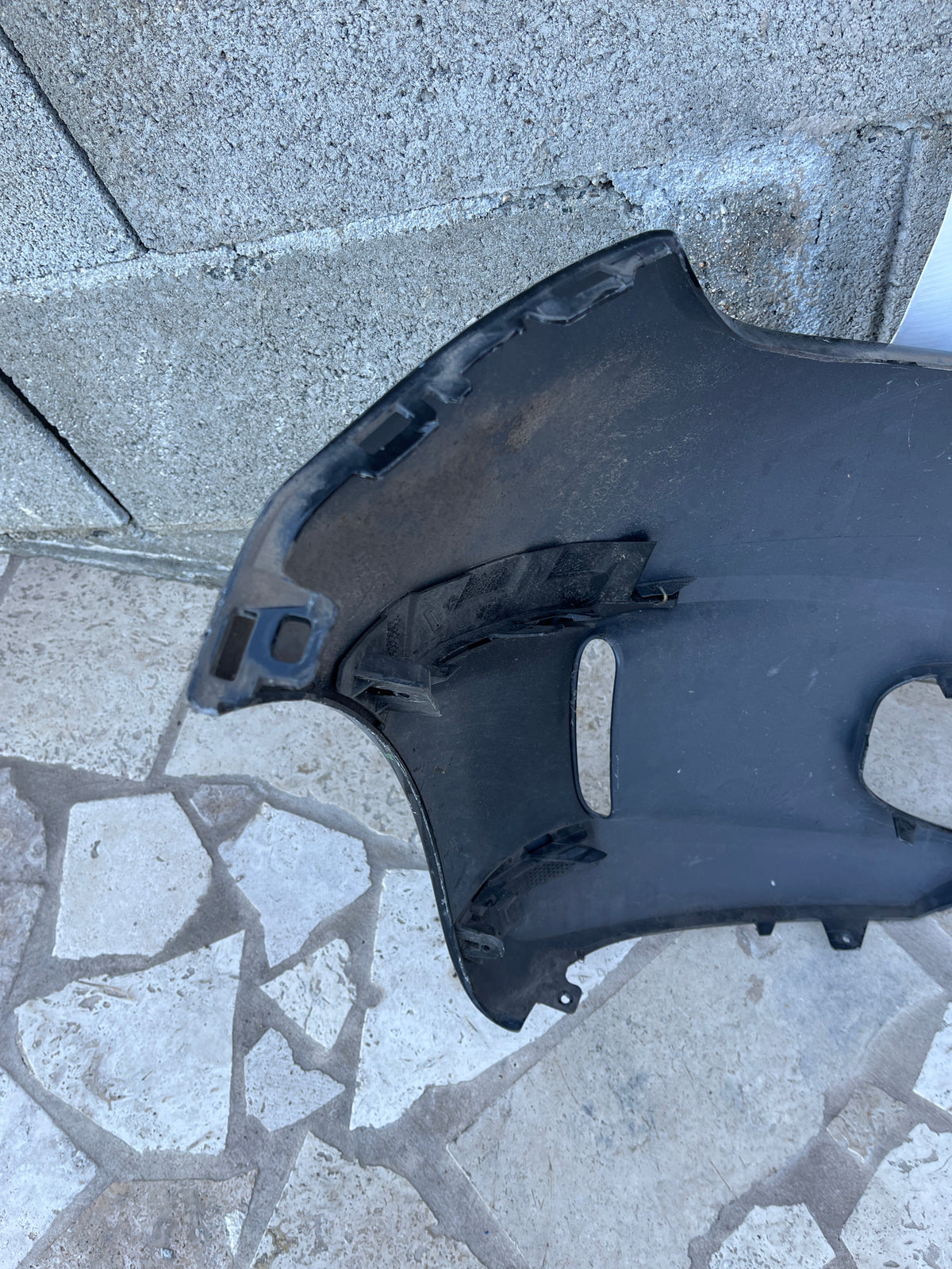 Pare choc AV noir 620221014R Renault Twingo 3 Phase 2