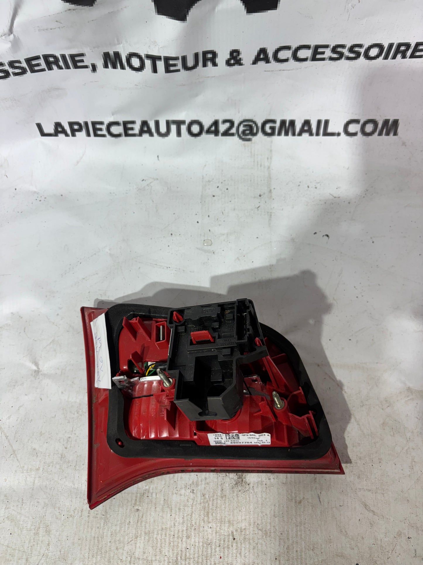 Feux arrière gauche Audi A6 LED avant 2010