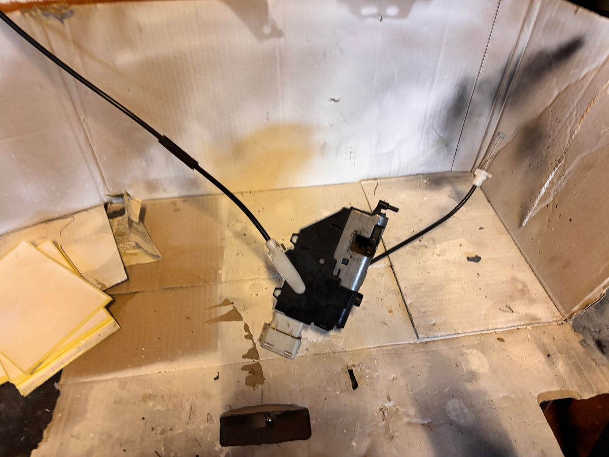 Serrure de porte avant droite Fiat Scudo