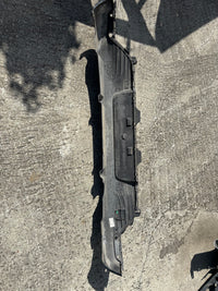 Diffuseur de pare choc arrière Renault Clio 4 noir