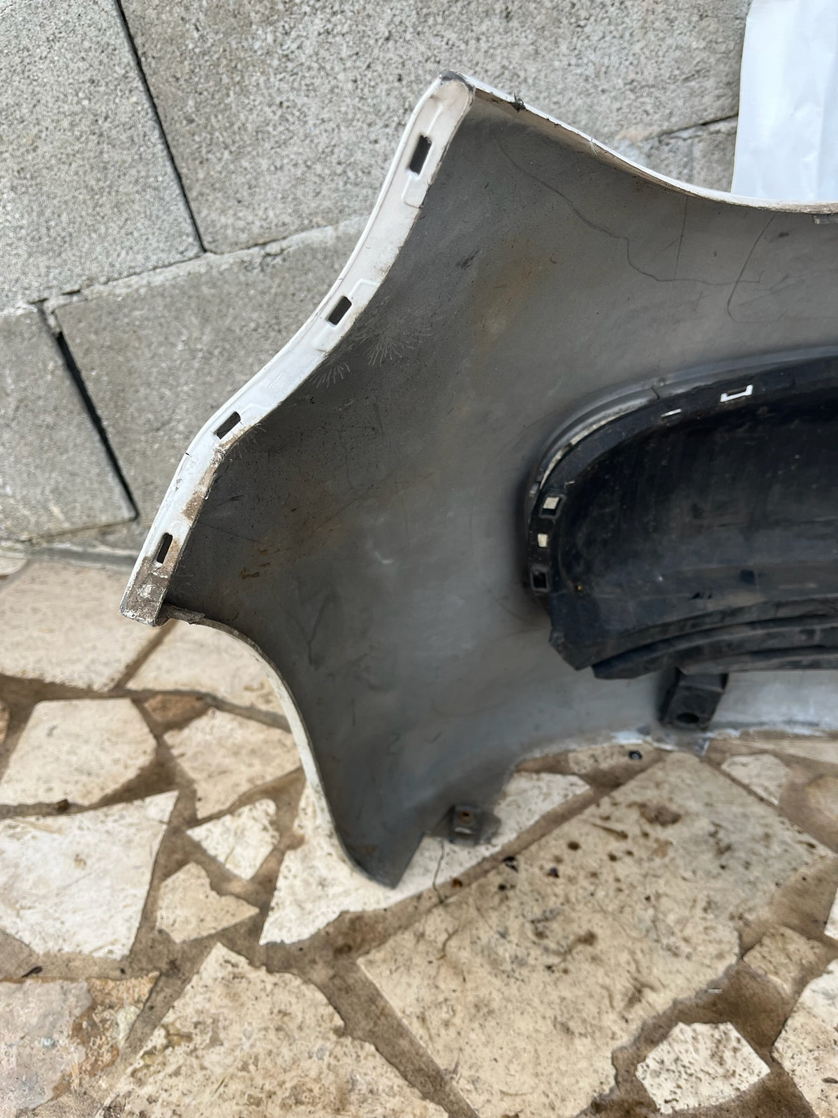 Pare choc avant Citroën C1 Blanc