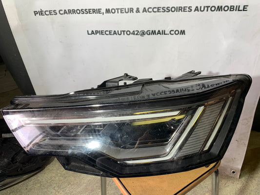 Phare avant gauche Audi A6 S6 C8 4K