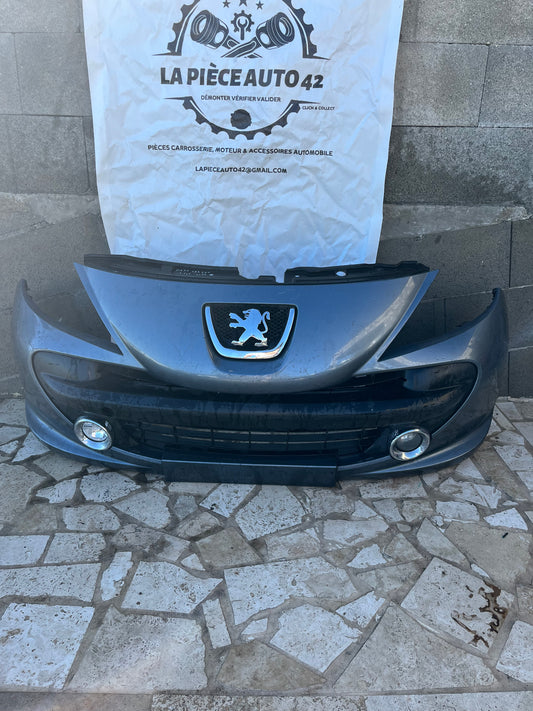 Pare choc AV gris foncé 9654356880 Peugeot 207