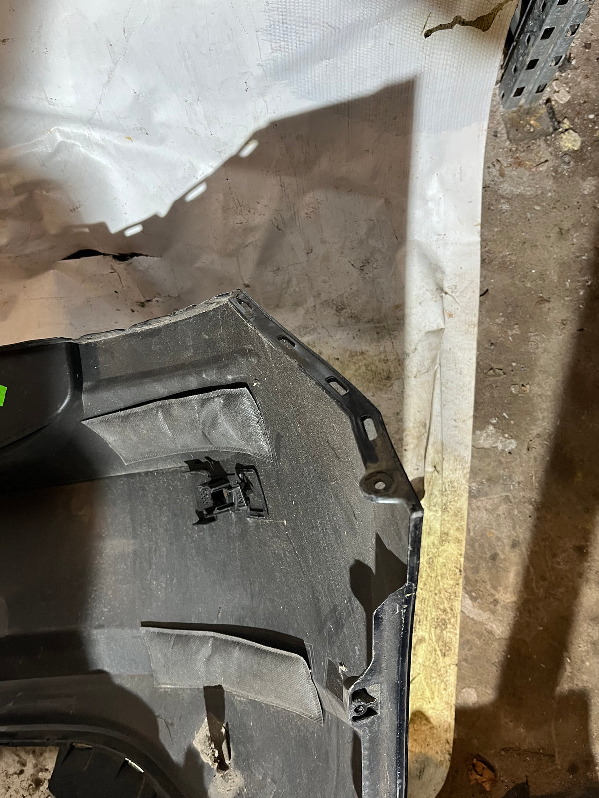 Pare choc arrière Volkswagen Polo 6 noir