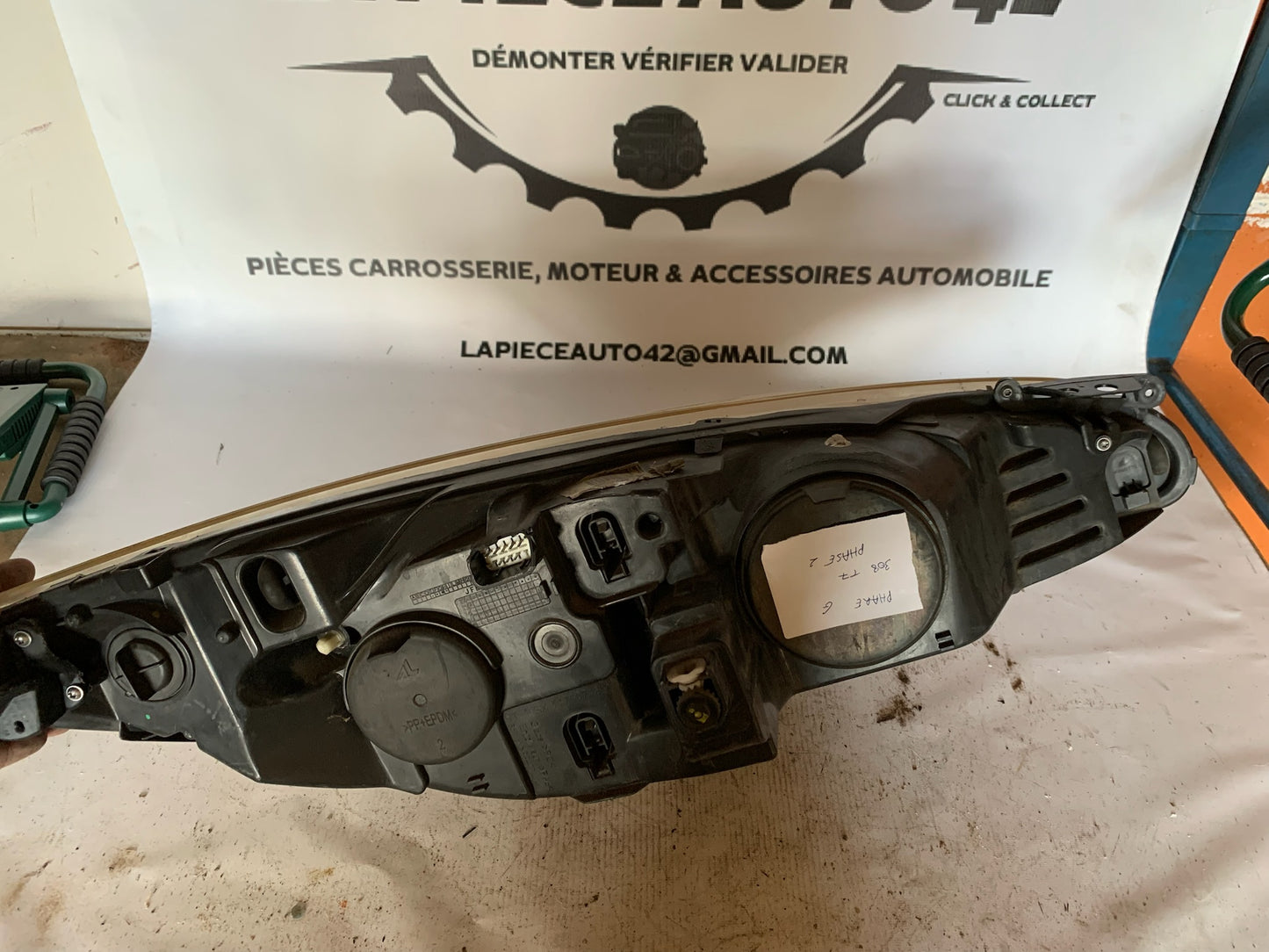 Phare avant gauche Peugeot 308 T7 phase 2