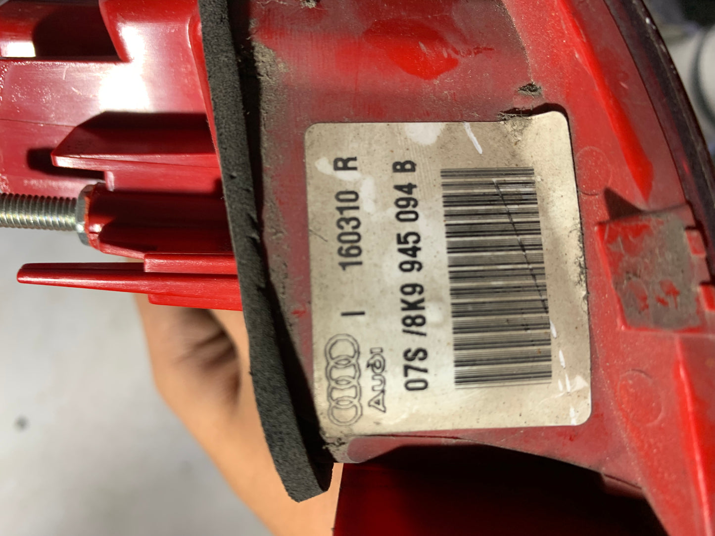 Feu arrière interieur droit Audi A4 S4 B8 8K9