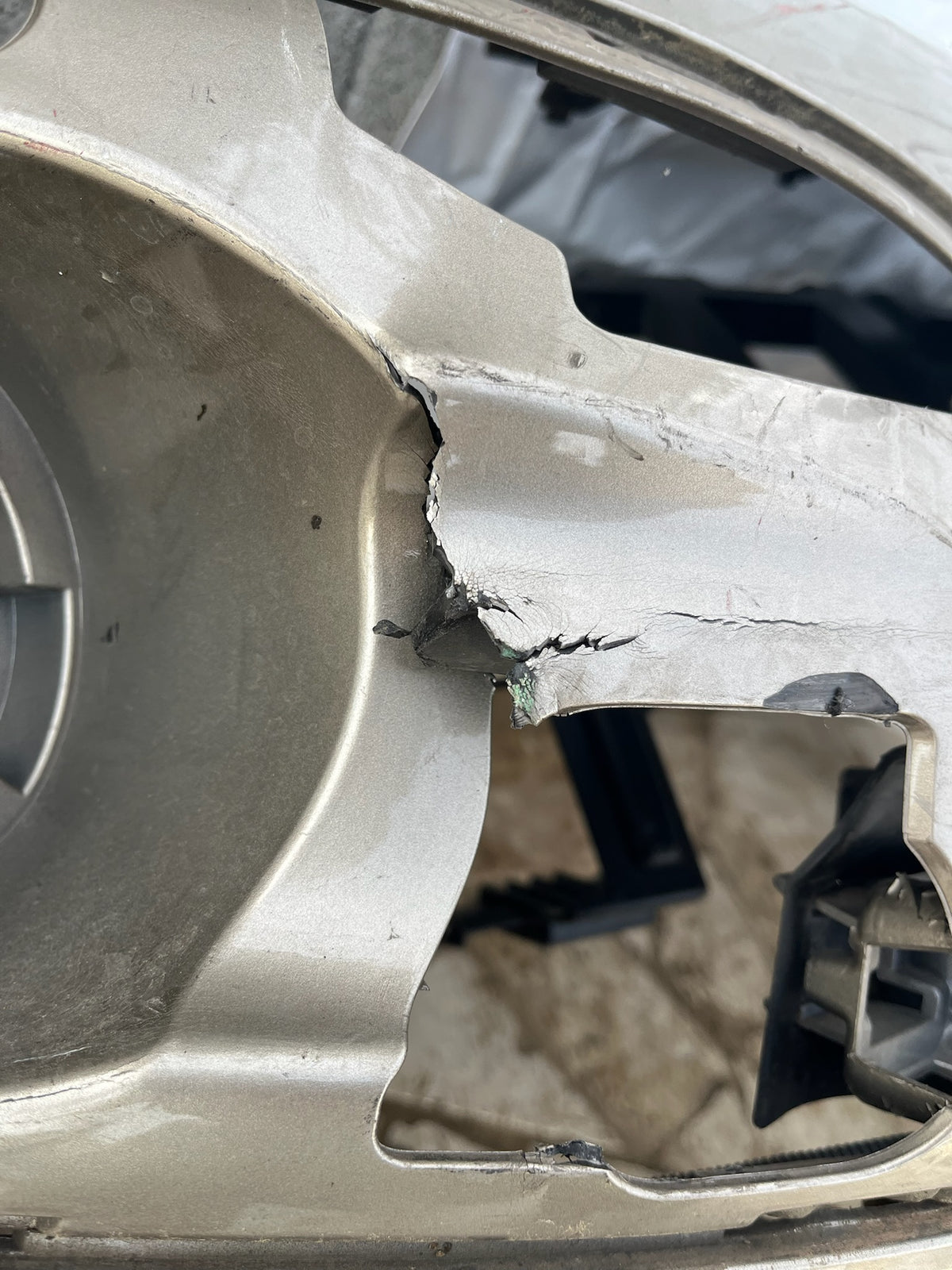 Pare choc avant Citroën C3 Picasso beige