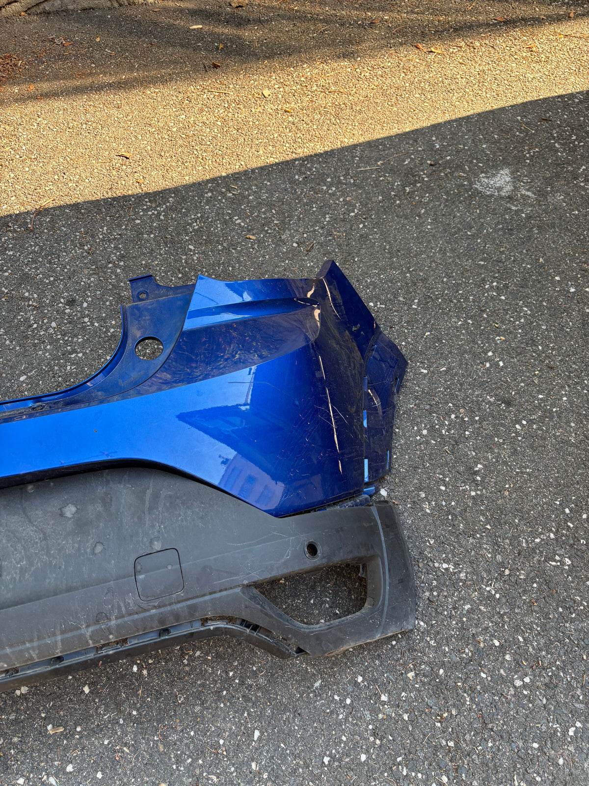 Pare choc arrière Dacia Sandero 3 stepway 2 Bleu