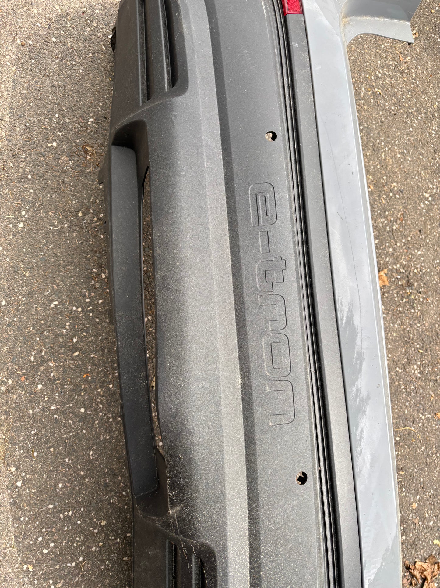 Pare choc arrière Audi Q4 Sportback E-Tron gris