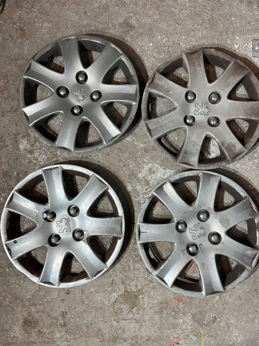 Enjoliveurs Peugeot 206+ 14 pouces