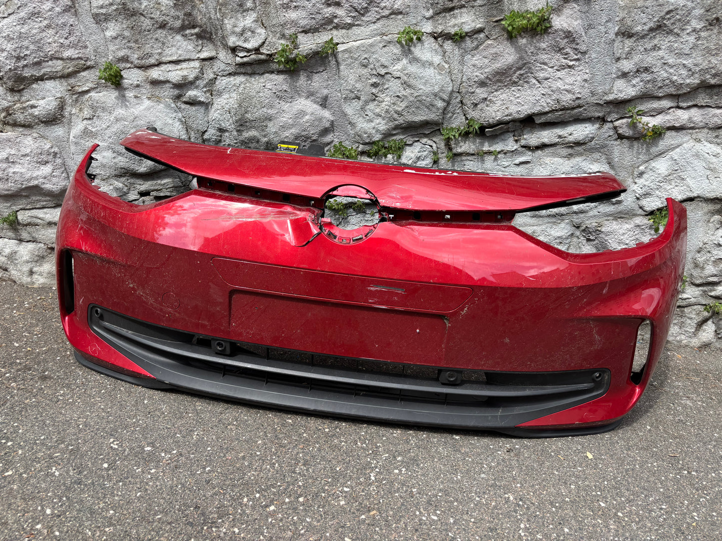 Pare choc avant Volkswagen ID.3 rouge
