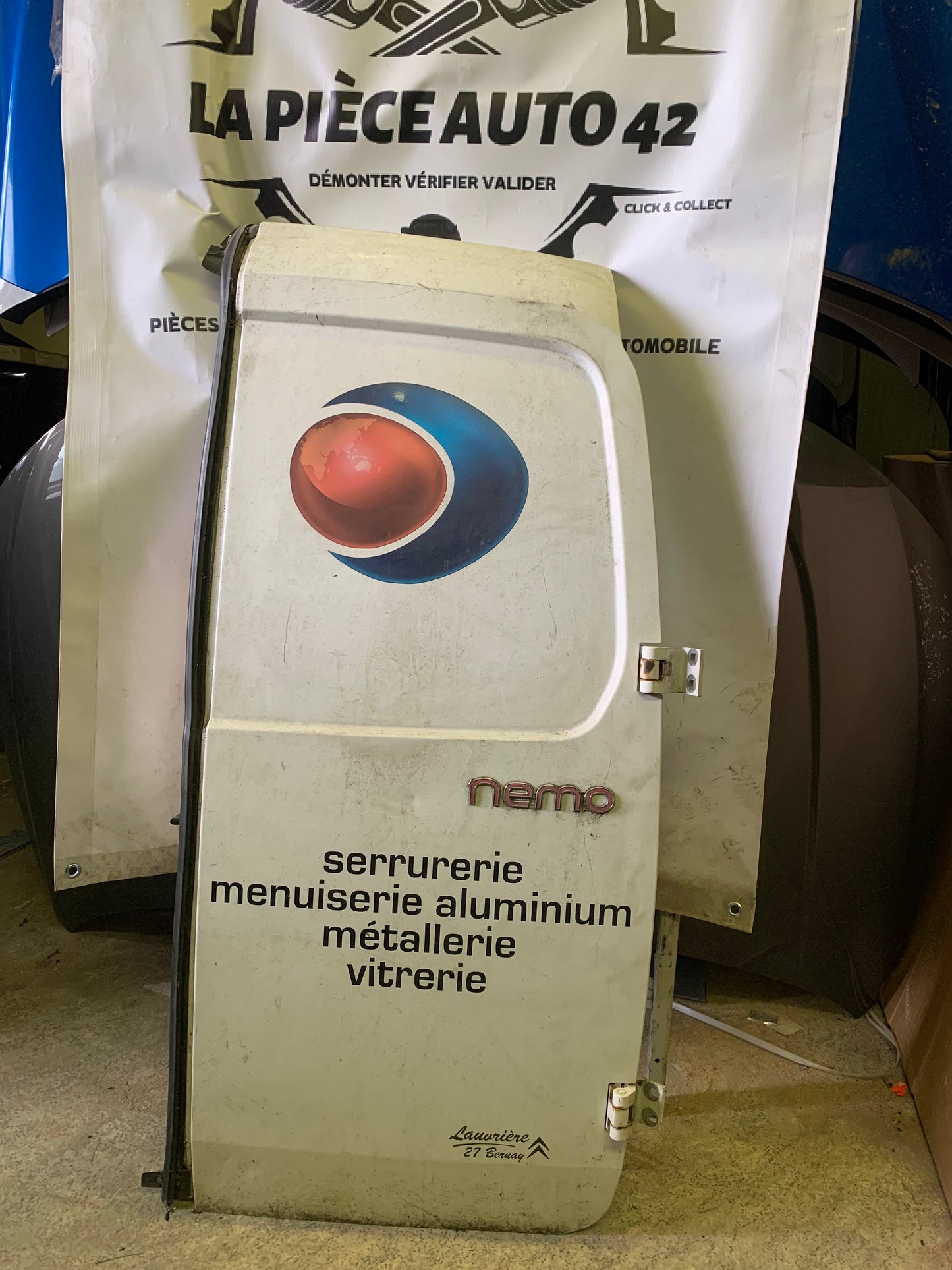 Portière arrière droit Citroen Nemo