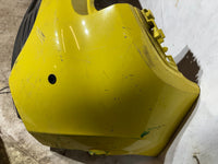 Pare choc arrière Renault Clio 4 phase 2 Jaune + emplacement radar