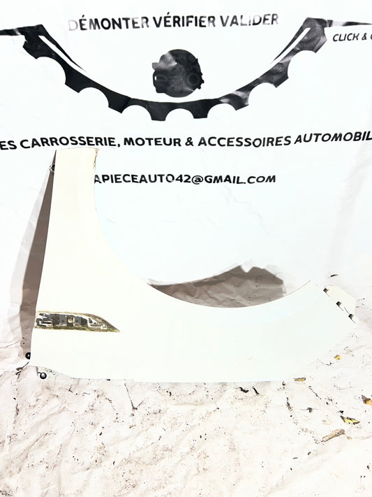 Aile avant gauche Renault Mégane 4 blanche