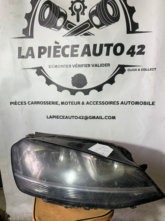 Phare avant droit Volkswagen golf 7 xénon