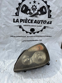 Phare avant gauche Renault Clio 2 fond noir