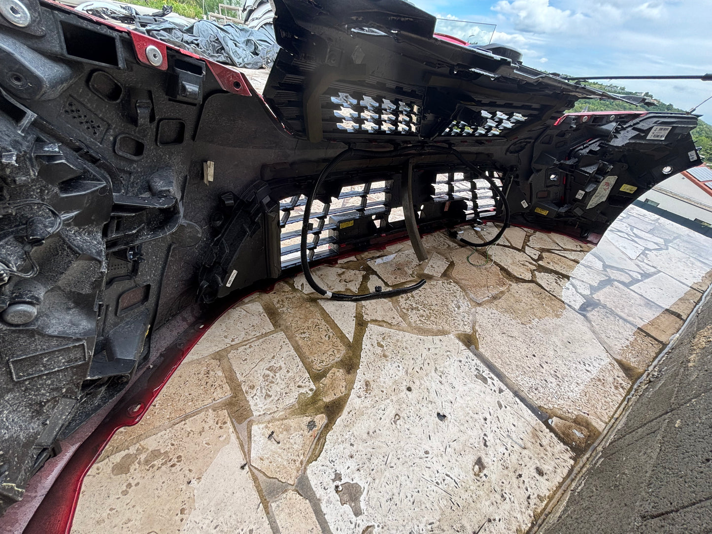 Pare choc avant Renault Clio 5 (V) Rouge