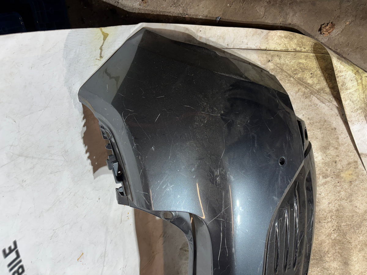 Pare choc arrière Renault Clio 4 gris anthracite + emplacement radar 850222925R