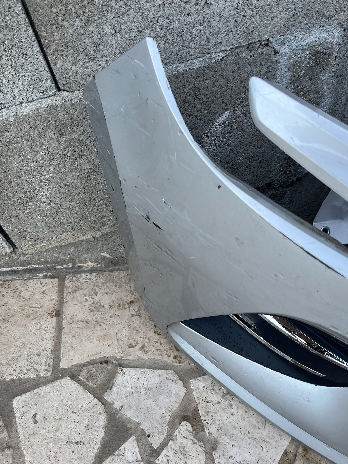 Pare choc avant Renault Clio 5 phase 1 gris