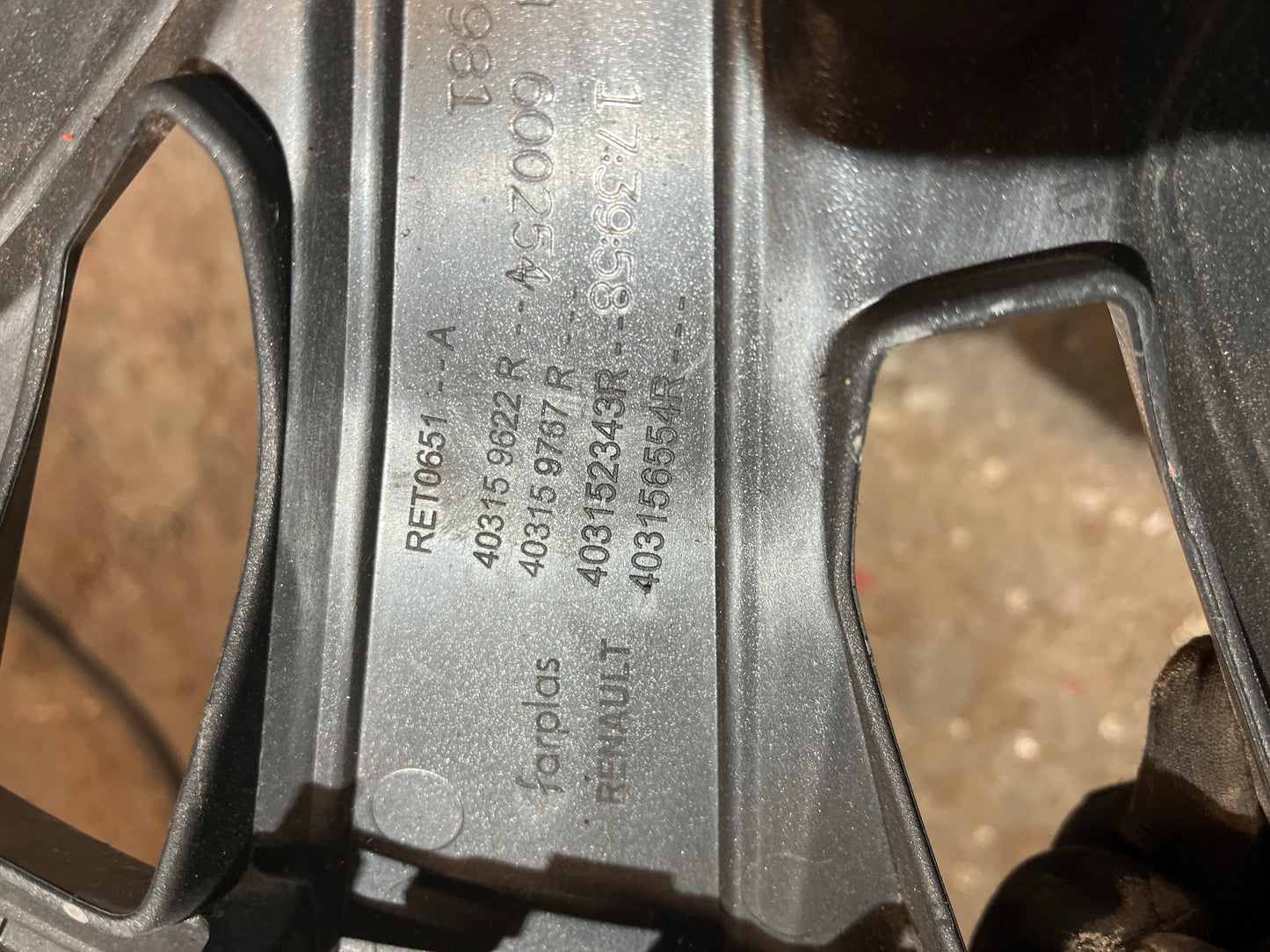 Enjoliveurs Renault 15 pouces