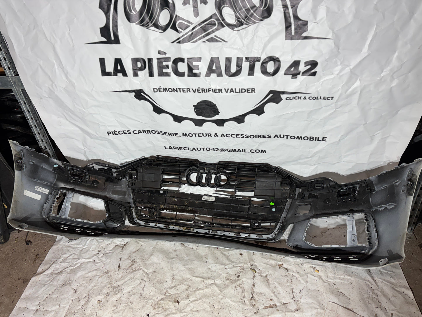pare-chocs avant Audi A6 GT line
