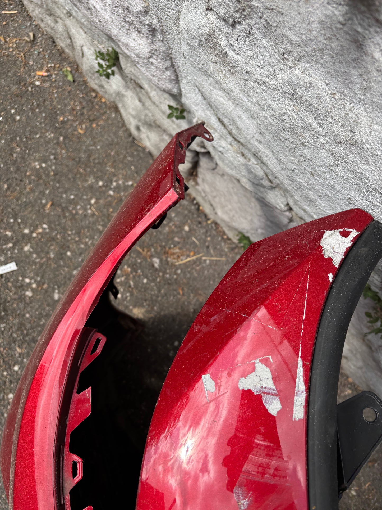Pare choc avant Volkswagen ID.3 rouge