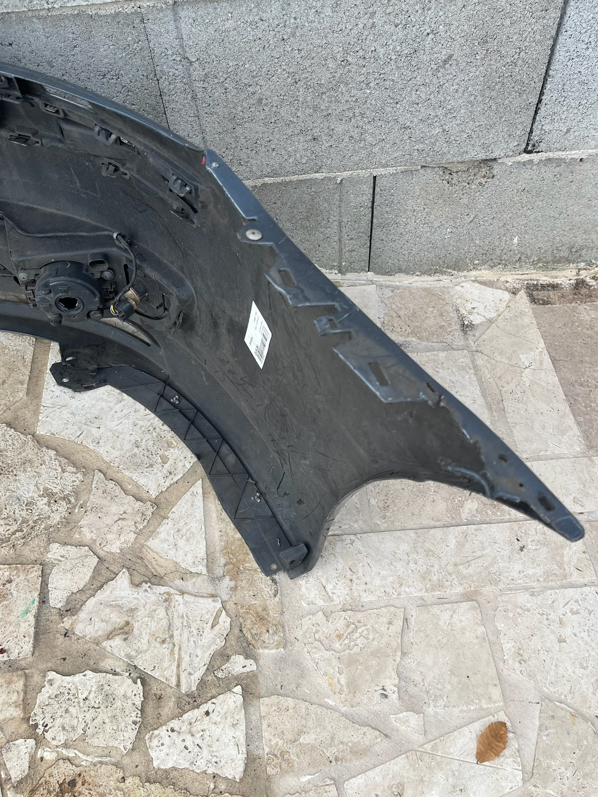 Pare choc avant Citroën C4 1 bleu