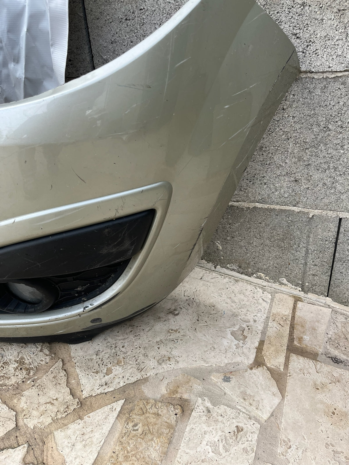 Pare choc avant Renault Twingo 2 phase 1 gris beige