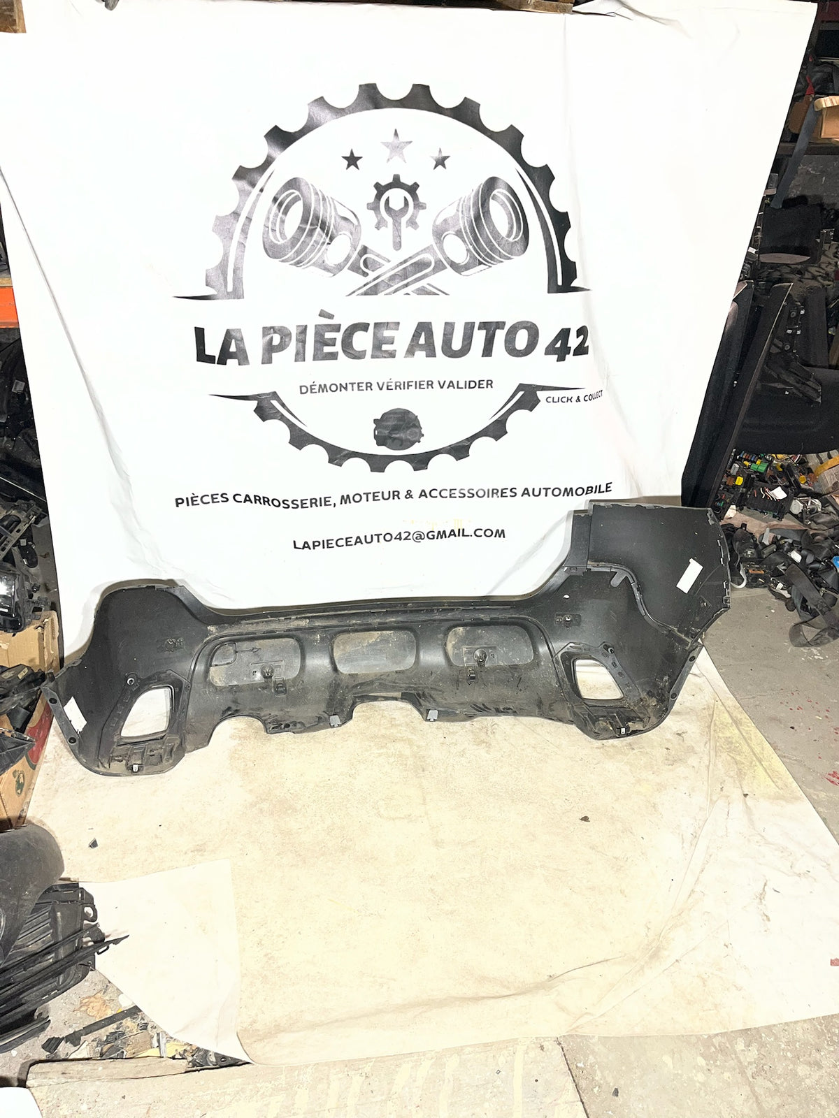 Pare choc arrière Citroën C3 Aircross + emplacement Radar