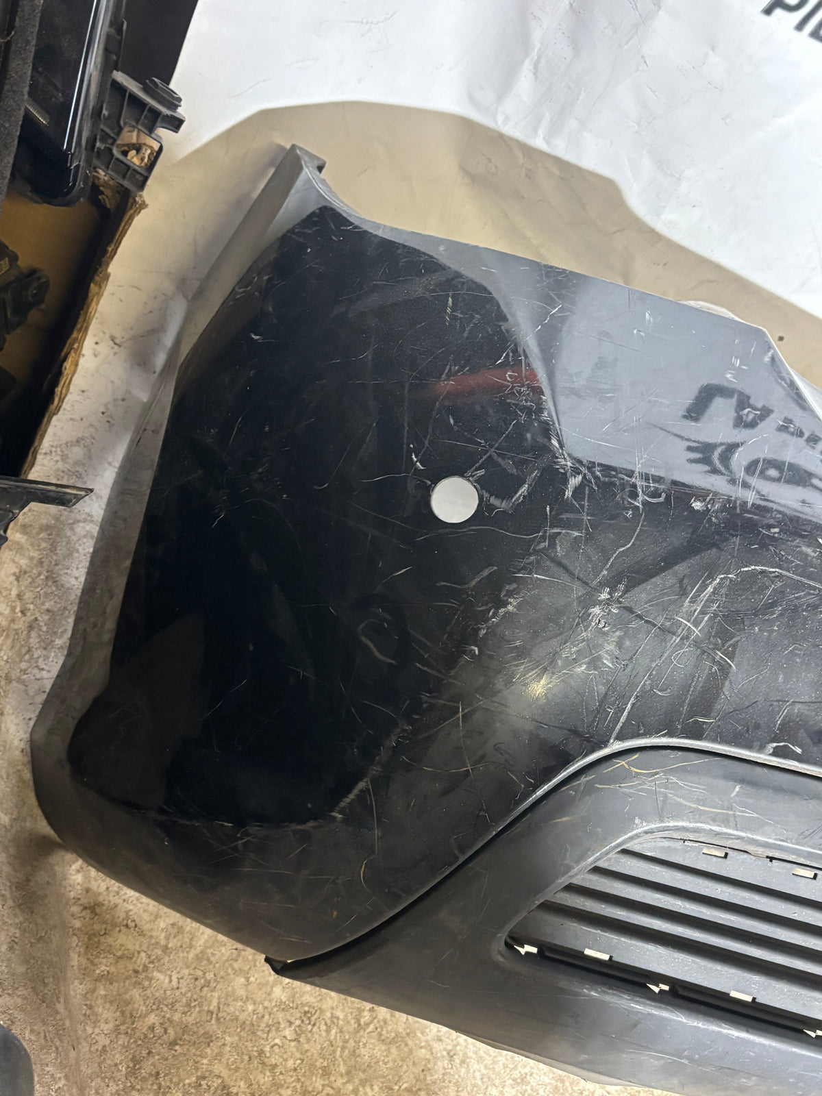 Pare choc arrière Peugeot 308 1 T7 noir