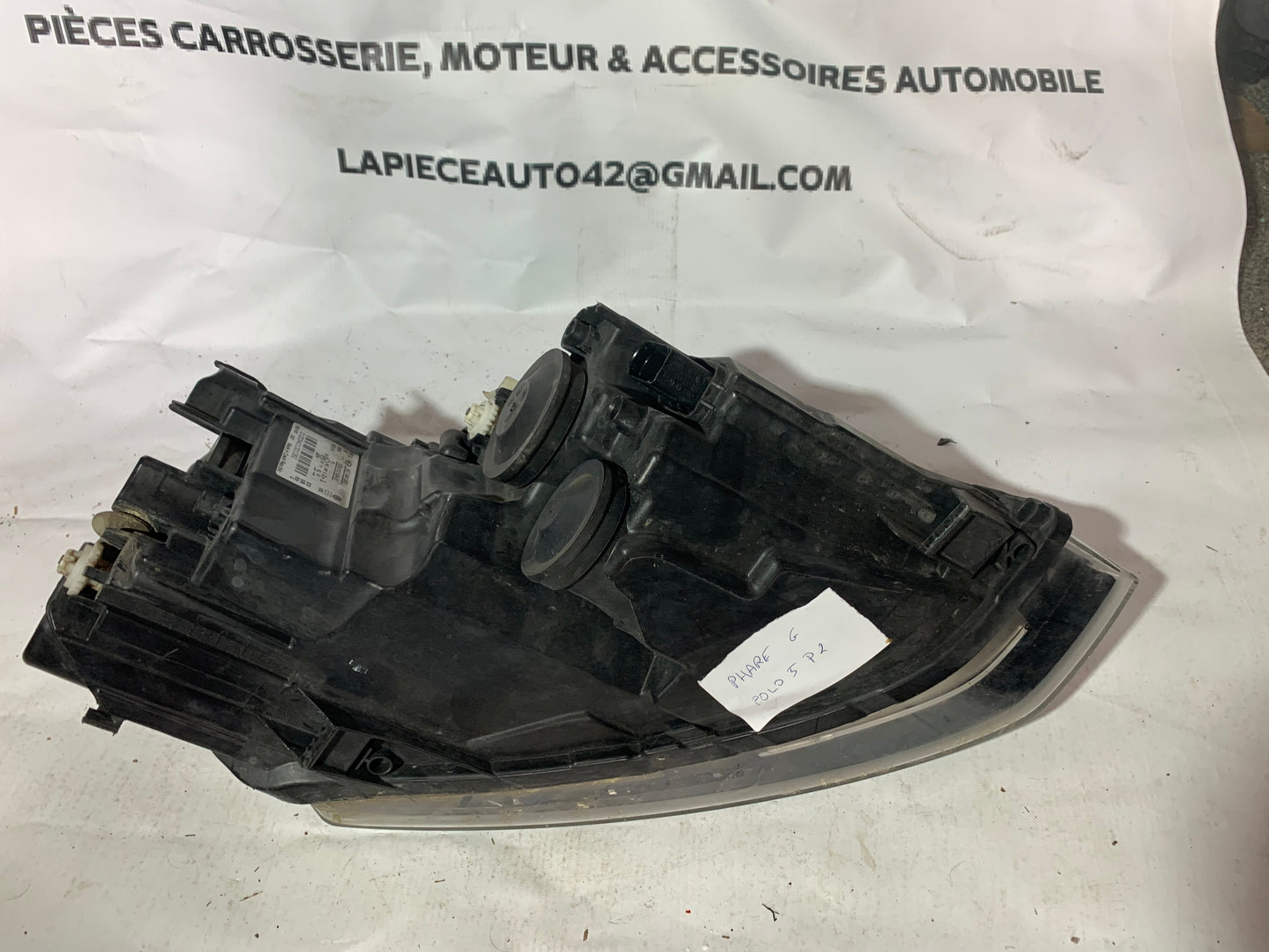 Phare avant gauche Volkswagen Polo 5 phase 2 (6C)