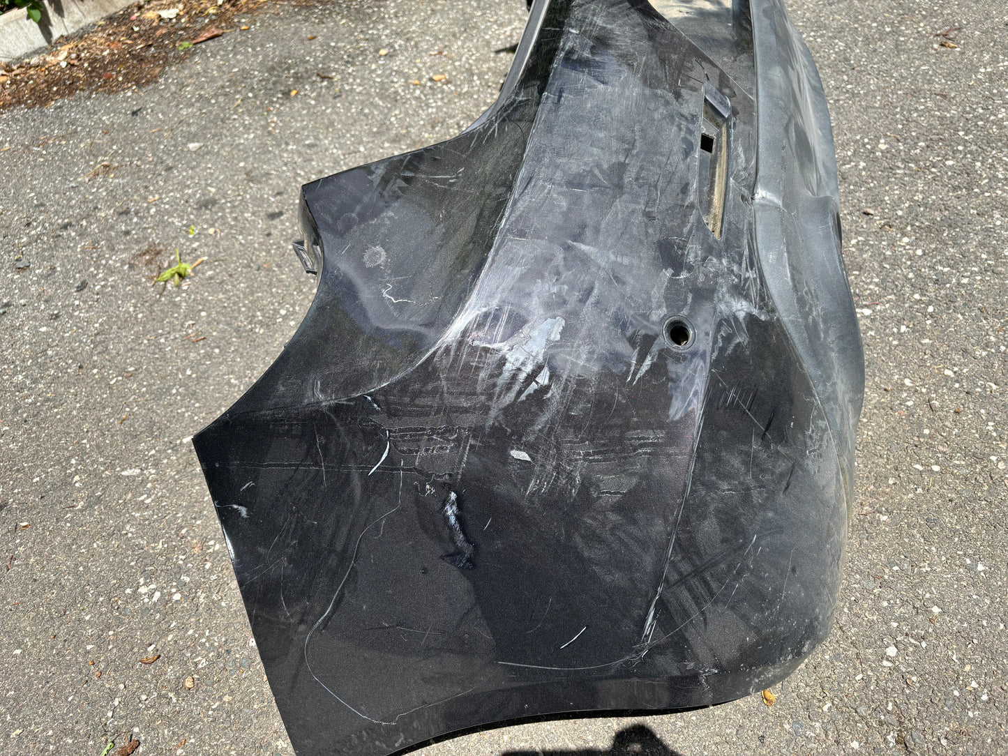 Pare choc arrière Alfa Romeo Giulietta noir