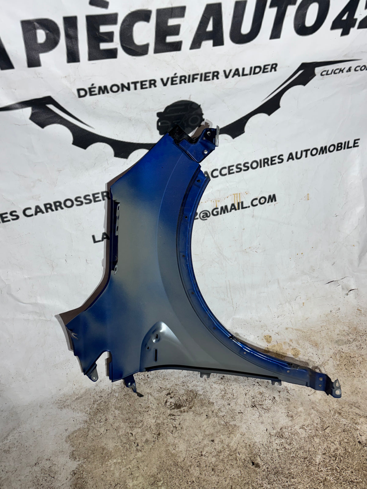 Aile avant gauche Renault Captur 2 Bleu
