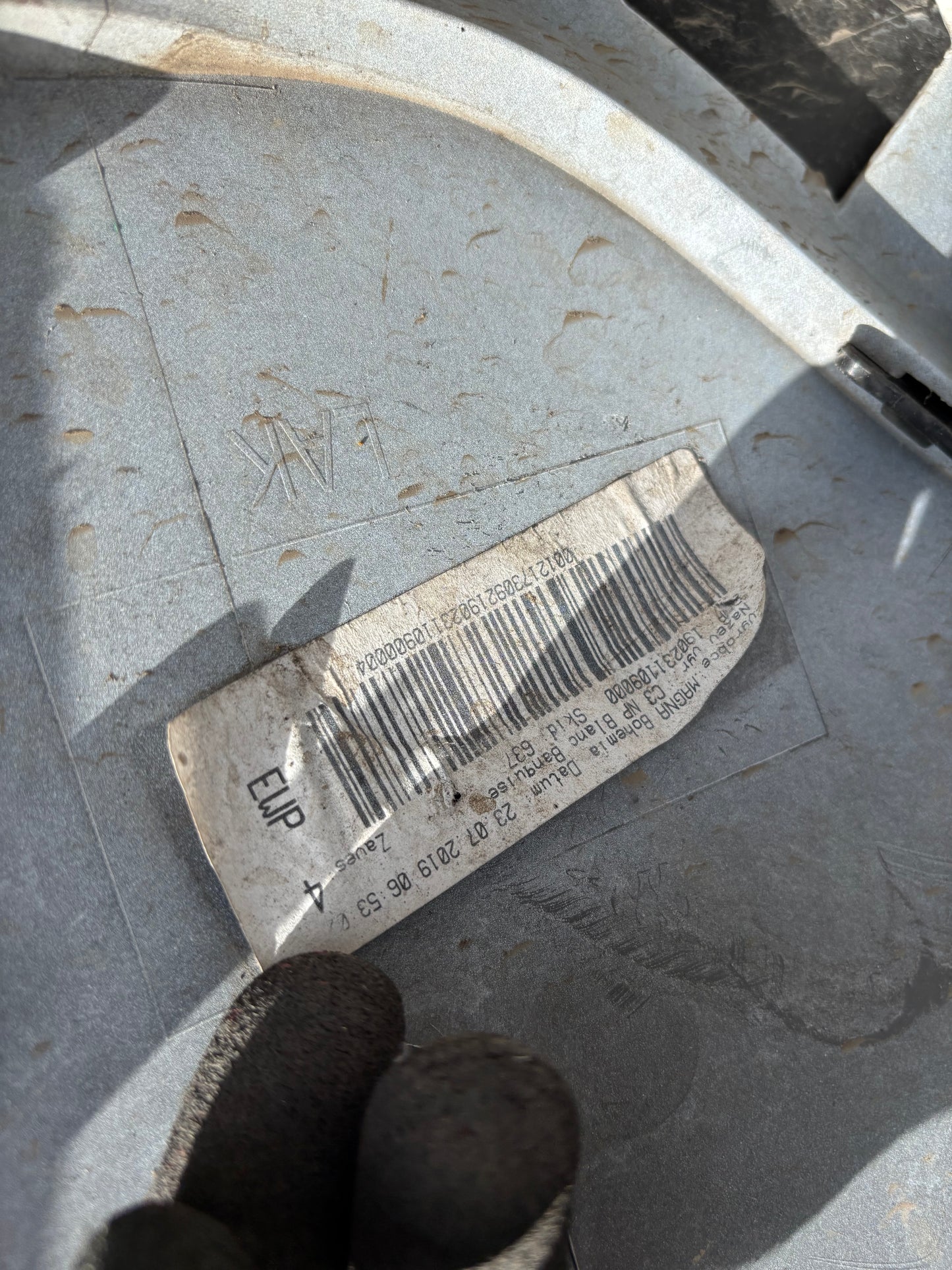 Pare choc avant Citroën C3 3 Blanc