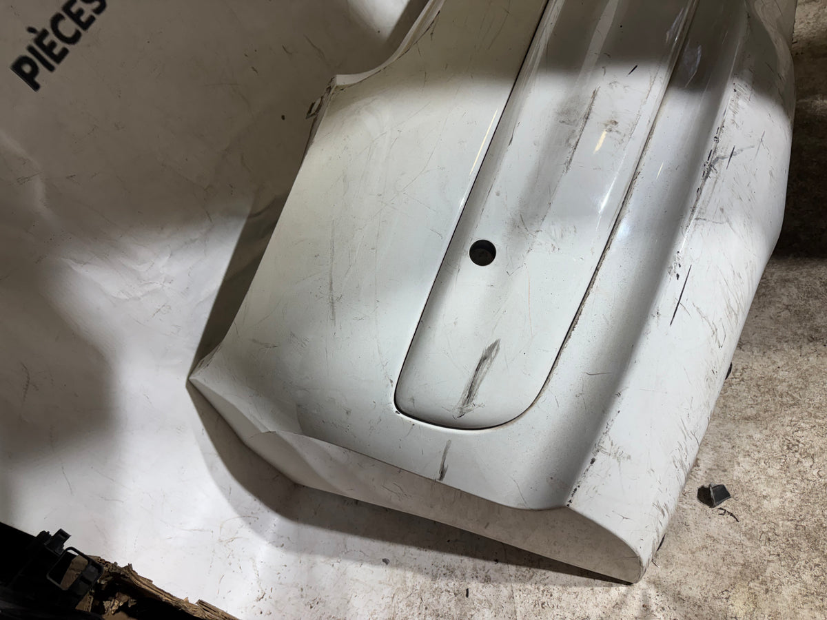 Pare choc arrière Peugeot 207 blanc