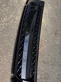 Moulure de pare choc arrière Volkswagen Touareg 3 noir