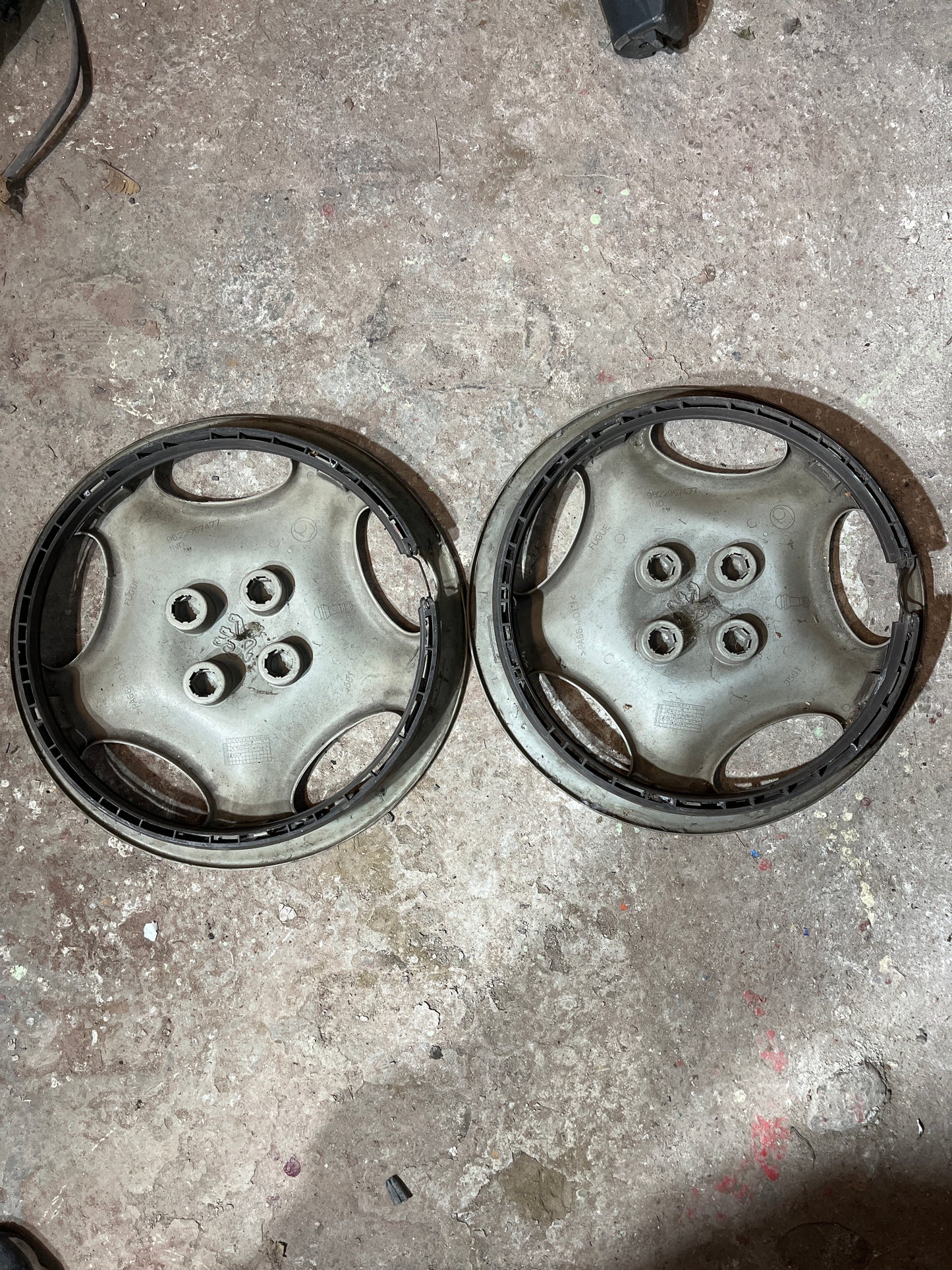 Enjoliveurs Peugeot 206 14 pouces