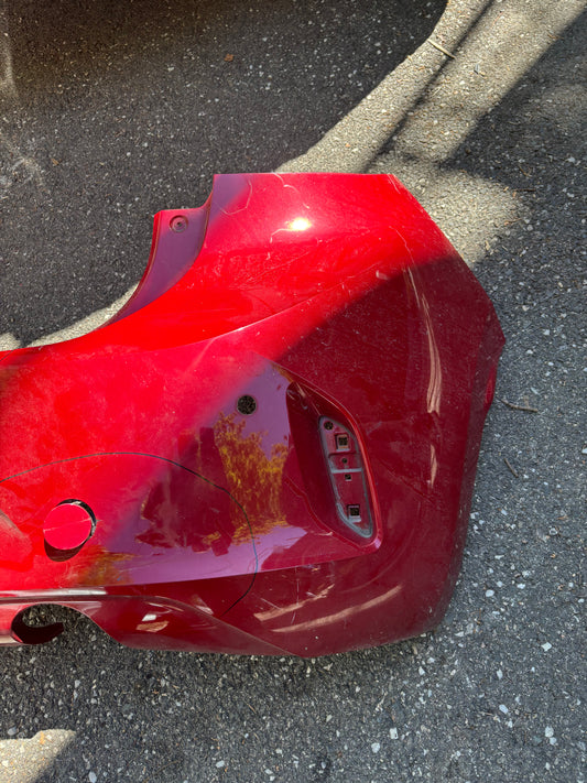 Pare choc arrière Opel Corsa F rouge