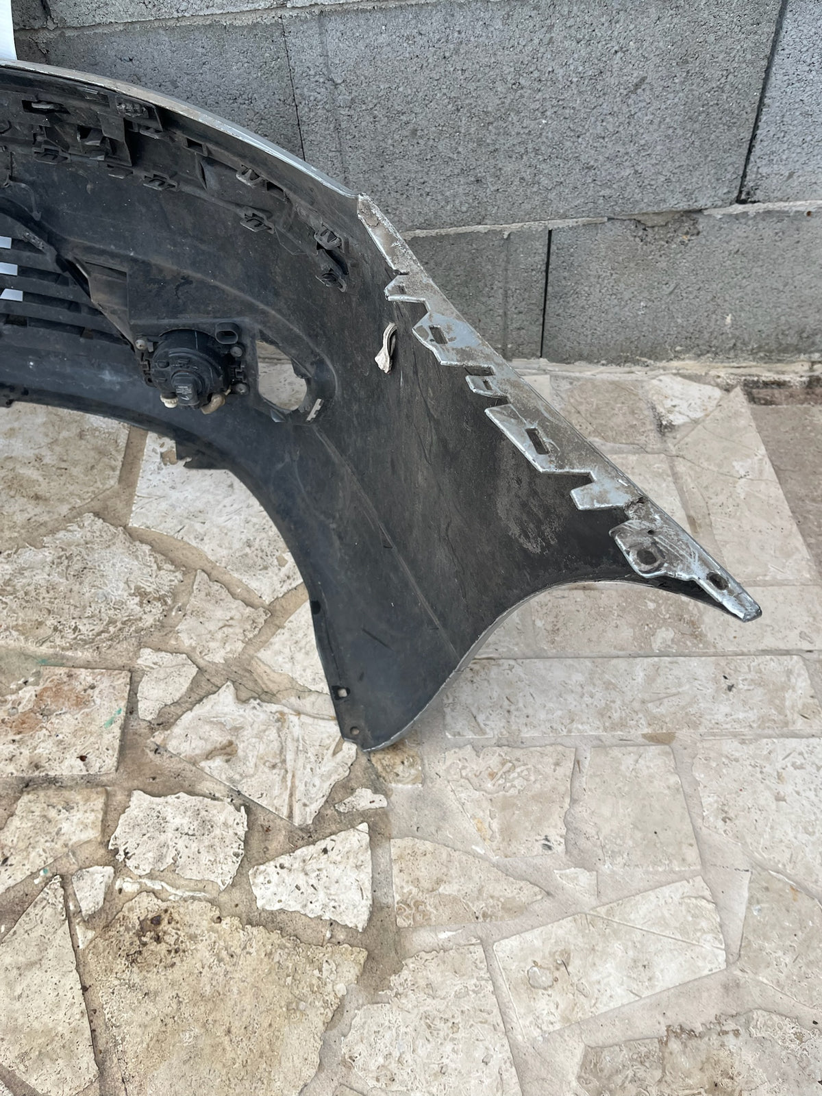 Pare choc avant Citroën C4 1 gris
