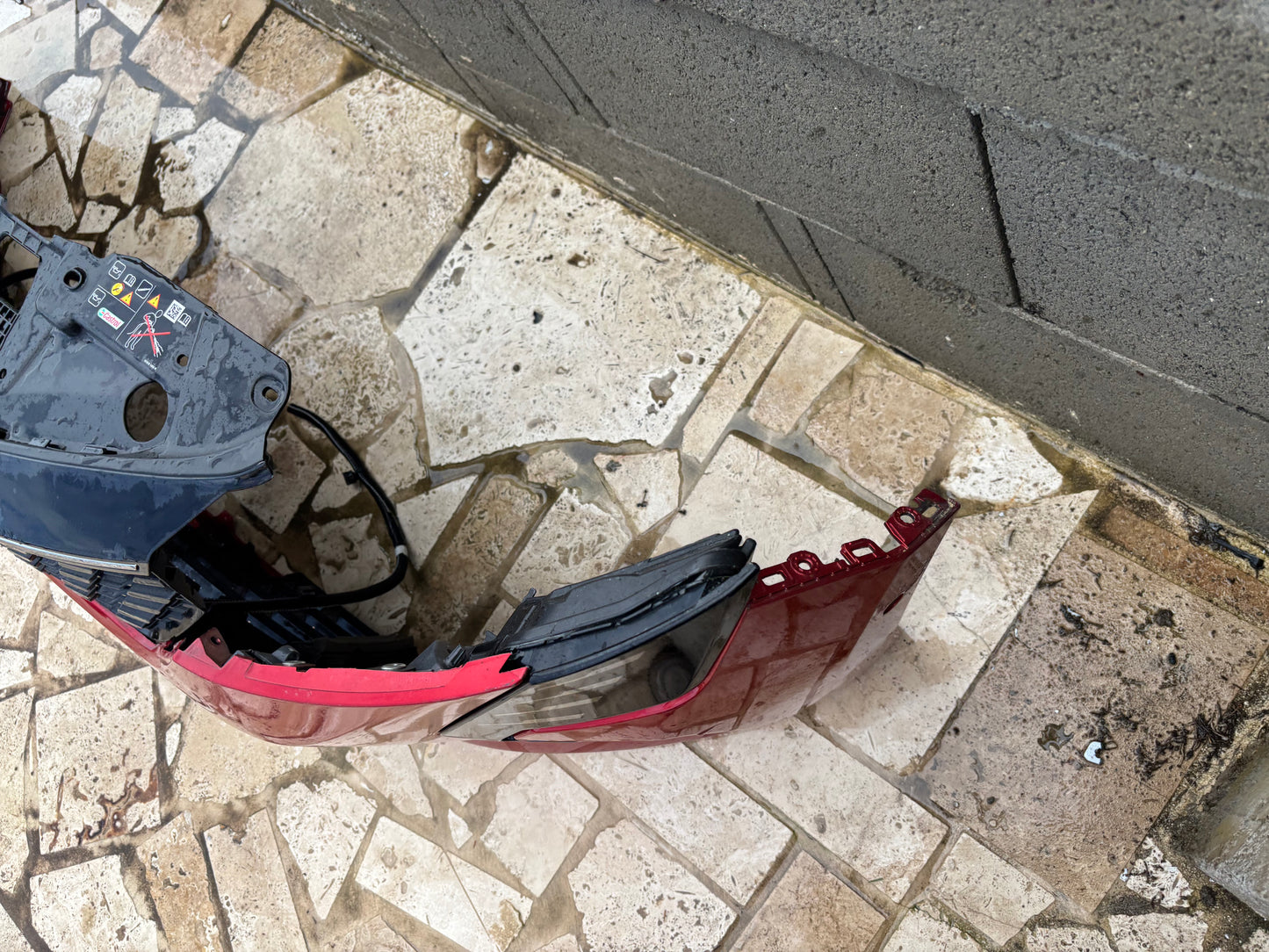 Pare choc avant Renault Clio 5 (V) Rouge