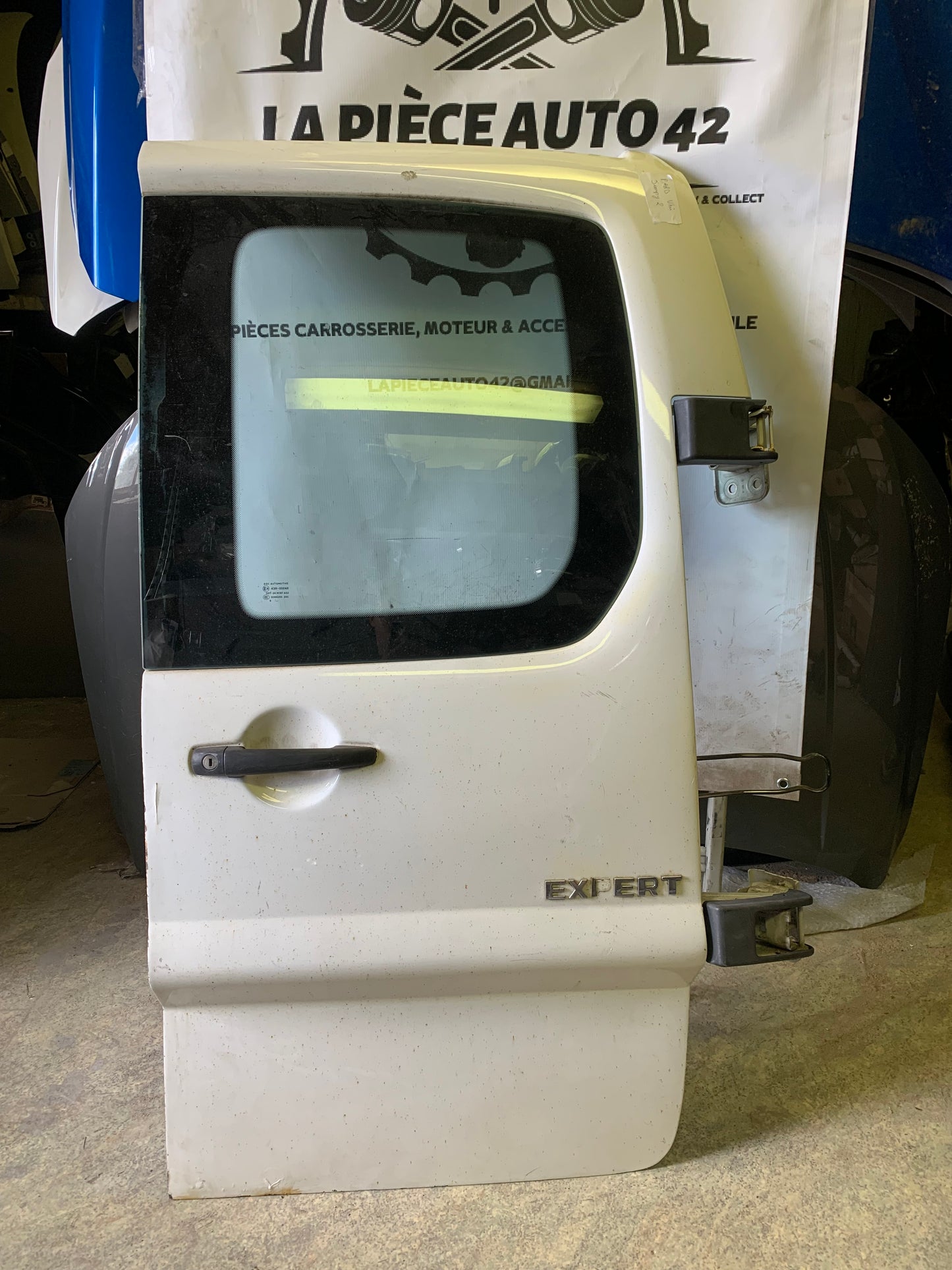 Portière arrière droit Citroen Jumpy 2 (vitrée)